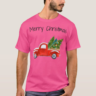 Vrolijk kerstfeest met kerstmis t-shirt