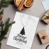 Vrolijk kerstfeest met liefde, familie groot rubberstempel