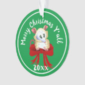 Vrolijk kerstfeest met Possum Ornament (voorkant)