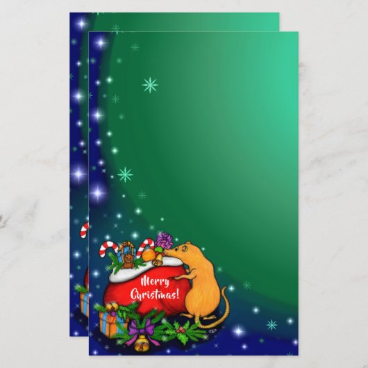 Vrolijk kerstfeest met Rat Prince (Voorkant / Achterkant)