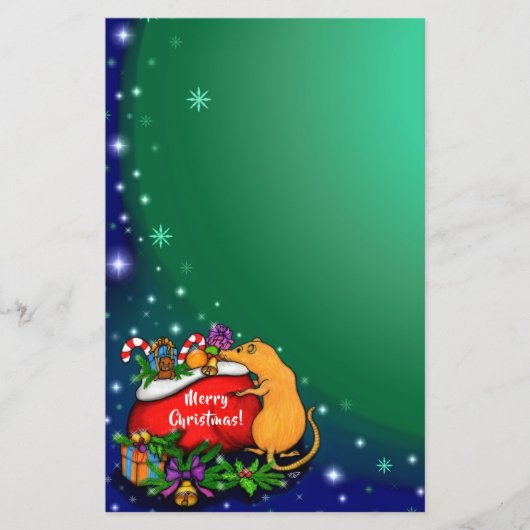 Vrolijk kerstfeest met Rat Prince (Voorkant)