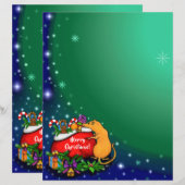 Vrolijk kerstfeest met Rat Prince (Voorkant / Achterkant)