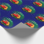 Vrolijk kerstfeest met Rat Prince Cadeaupapier (Hoek)