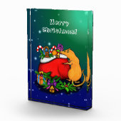 Vrolijk kerstfeest met Rat Prince Fotoblokken (Rechts)