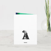 Vrolijk kerstfeest met Rat Prince Kaart (Achterkant)