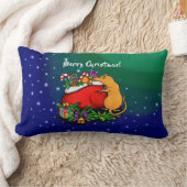 Vrolijk kerstfeest met Rat Prince Kussen (Deken)