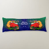 Vrolijk kerstfeest met Rat Prince Lichaamskussen (Achterkant)