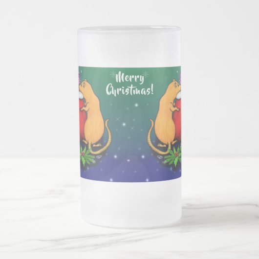 Vrolijk kerstfeest met Rat Prince Matglas Bierpul (Center)