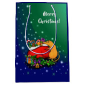 Vrolijk kerstfeest met Rat Prince Medium Cadeauzakje (Voorkant)