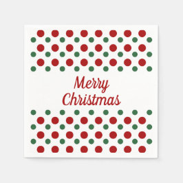 Vrolijk kerstfeest met rode rode rode rode pols servet