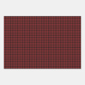 Vrolijk kerstfeest met rood betaald met foto inpakpapier vel (Voorkant 2)