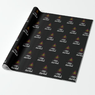 Vrolijk kerstfeest met Spaanse vlag Cadeaupapier