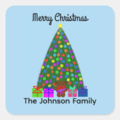 Vrolijk kerstfeest met Stickers #2 (Voorkant)