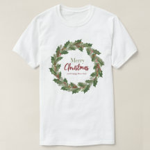 Vrolijk kerstfeest met T-Shirt
