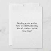 Vrolijk kerstfeest met vuurtoren van Sanibel Islan Feestdagenkaart (Achterkant)