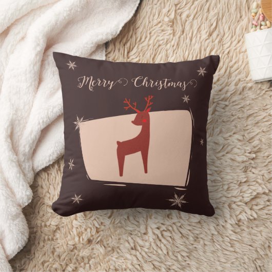 Vrolijk kerstfeest mijn kleine hert kussen (Deken)