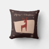Vrolijk kerstfeest mijn kleine hert kussen (Voorkant)
