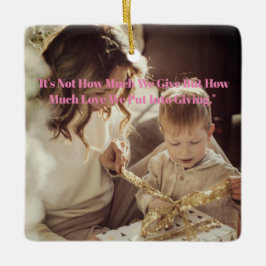 Vrolijk kerstfeest Mijn zoon Keramisch Ornament