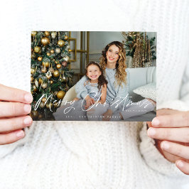 Vrolijk Kerstfeest Minimalist H Foto 4B