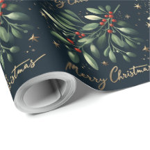 Vrolijk kerstfeest Mistletoe Wreath