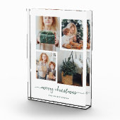 vrolijk kerstfeest | Modern Collage Vier Fotoblok (Rechts)