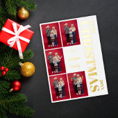 Vrolijk Kerstfeest Modern Family 5 Foto Collage Go Folie Feestdagenkaart