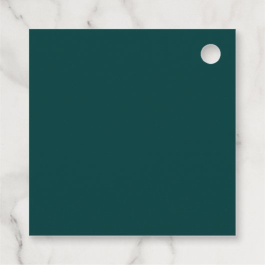 Vrolijk kerstfeest modern minimalistisch bedankjes labels (Achterkant)