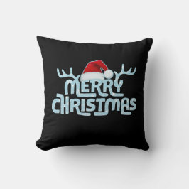 Vrolijk Kerstfeest Modern Trendy Familie Matching  Kussen