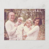 Vrolijk Kerstfeest Moderne Foto Vakantie Briefkaar Feestdagenkaart (Voorkant)