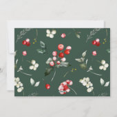 Vrolijk kerstfeest Moderne minimale fotofeestdag K Feestdagenkaart (Achterkant)