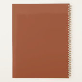 Vrolijk kerstfeest | Moderne vier fotocollage Planner (Achterkant)