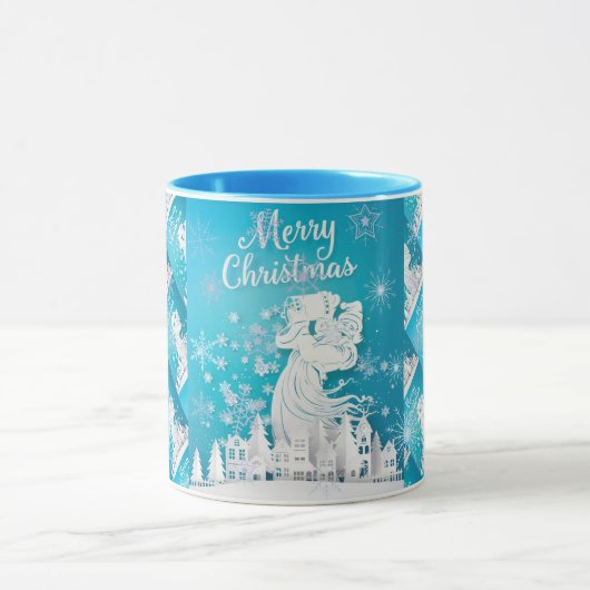 Vrolijk kerstfeest mok (Midden)