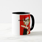 Vrolijk kerstfeest! mok (Voorkant rechts)