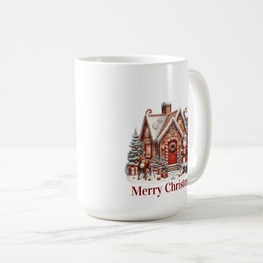 Vrolijk kerstfeest Mok (Voorkant rechts)