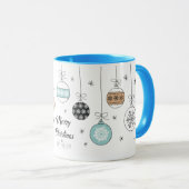 Vrolijk kerstfeest mok (Voorkant rechts)