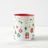 Vrolijk kerstfeest mok (Midden)