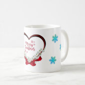 Vrolijk kerstfeest mok (Voorkant rechts)