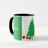Vrolijk kerstfeest Mok (Voorkant links)