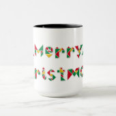 Vrolijk kerstfeest! mok (Midden)