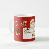 Vrolijk kerstfeest Mok (Voorkant links)