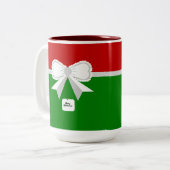 Vrolijk kerstfeest Mok (Voorkant links)