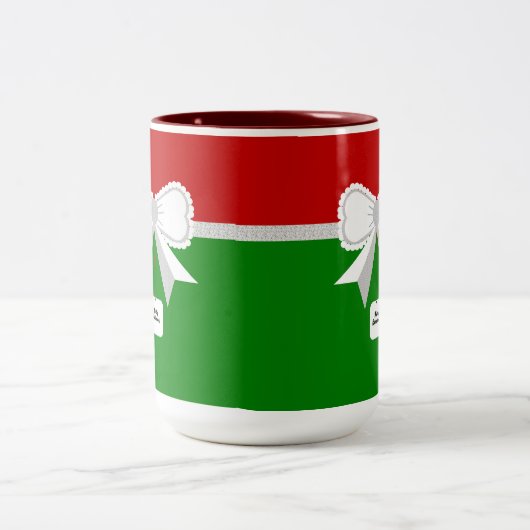 Vrolijk kerstfeest Mok (Center)