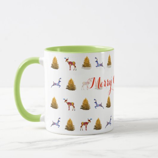 Vrolijk kerstfeest Mok (Links)