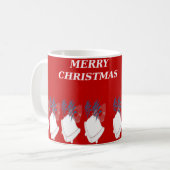 Vrolijk kerstfeest mok (Voorkant links)