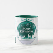 Vrolijk kerstfeest mok (Midden)