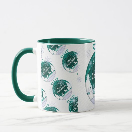 Vrolijk kerstfeest mok (Links)