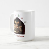Vrolijk kerstfeest Mok (Voorkant links)