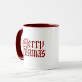 Vrolijk kerstfeest Mok (Voorkant links)