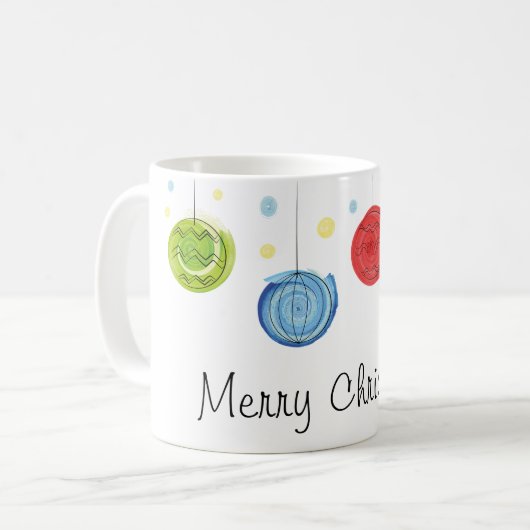 Vrolijk kerstfeest mok (Voorkant links)