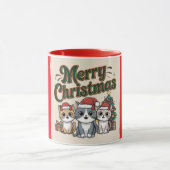 Vrolijk kerstfeest mok (Midden)